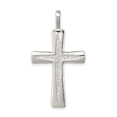 Sterling silver cross pendant