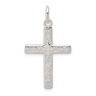 Sterling Silver Cross Charm (Style QC2869)