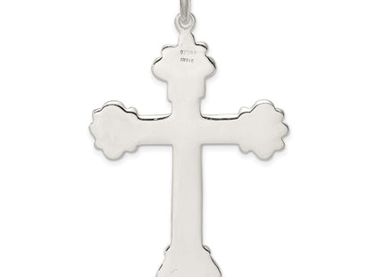 Sterling silver cross pendant, further view