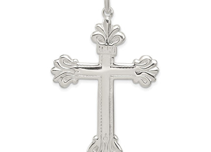 Sterling silver cross pendant