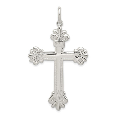 Sterling silver cross pendant