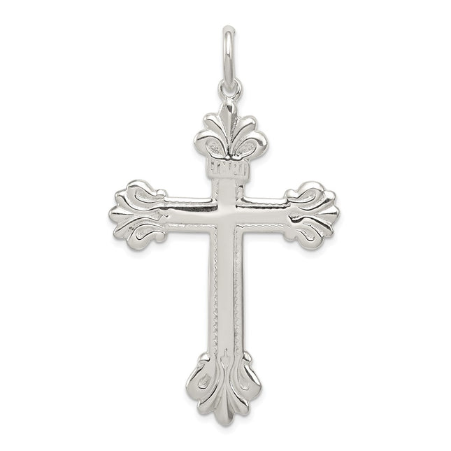 Sterling silver cross pendant