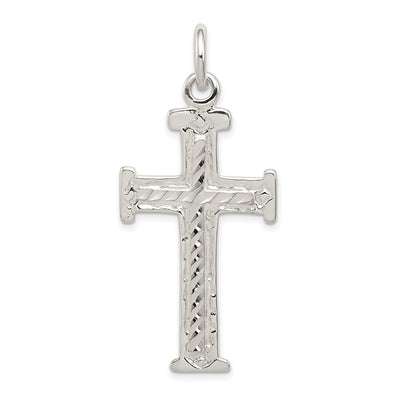 Sterling silver cross pendant