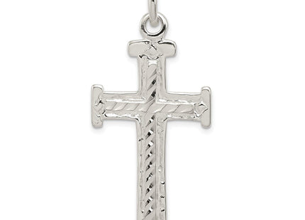 Sterling silver cross pendant