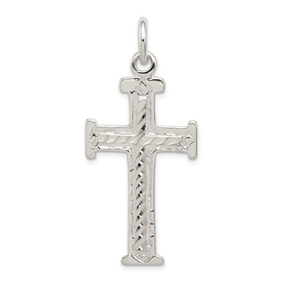 Sterling silver cross pendant