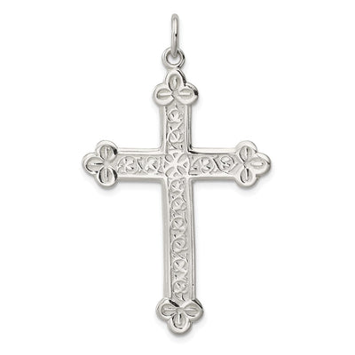 Sterling silver cross pendant
