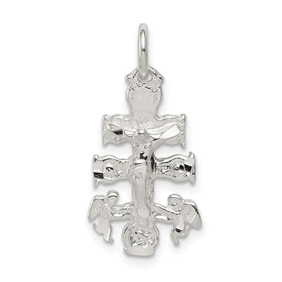 Sterling silver crucifix pendant