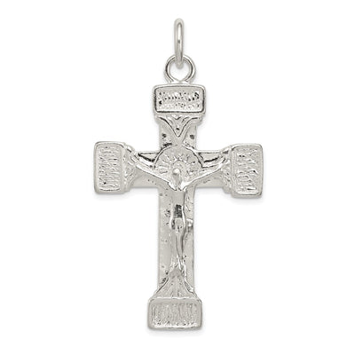 Sterling silver crucifix pendant