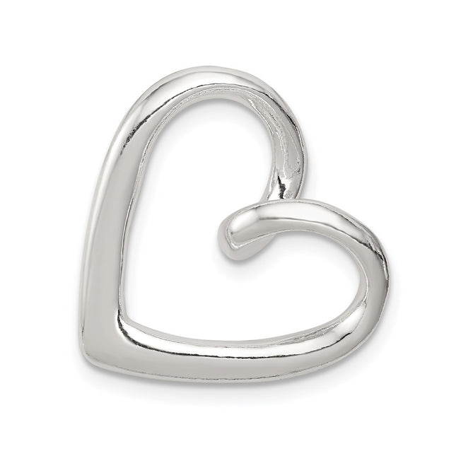 Sterling silver heart pendants & charm
