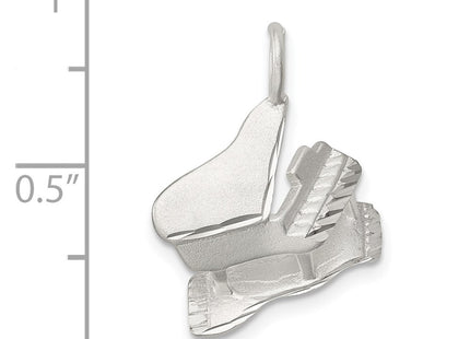Sterling silver charm, another view