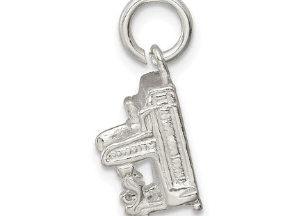 Sterling Silver Piano Charm (Style QC3086)