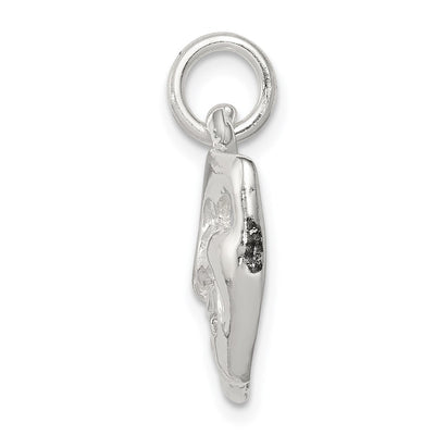 Sterling Silver Comedy/tragedy Charm, 16 x 22mm