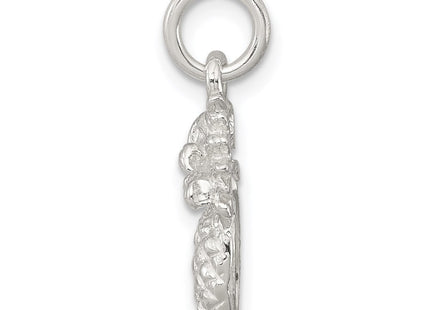 Sterling silver charm, alternate view
