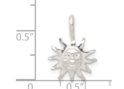 Sterling silver charm, another view
