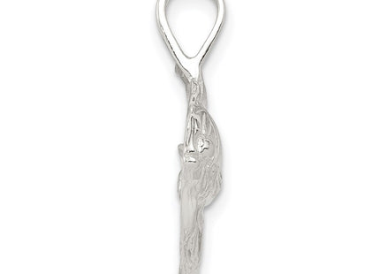 Sterling silver charm, alternate view