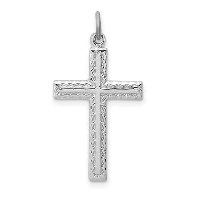 Sterling silver cross charm