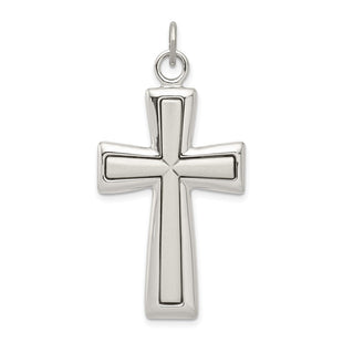 Sterling Silver Latin Cross Pendant (Style QC3217)