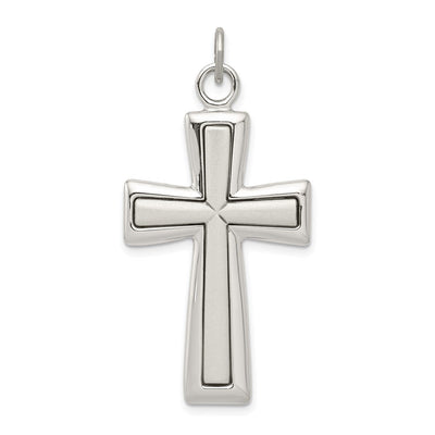 Sterling silver cross pendant