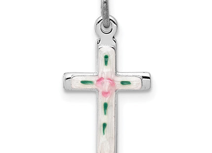 Sterling silver cross charm