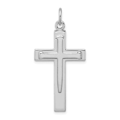 Sterling silver cross pendant