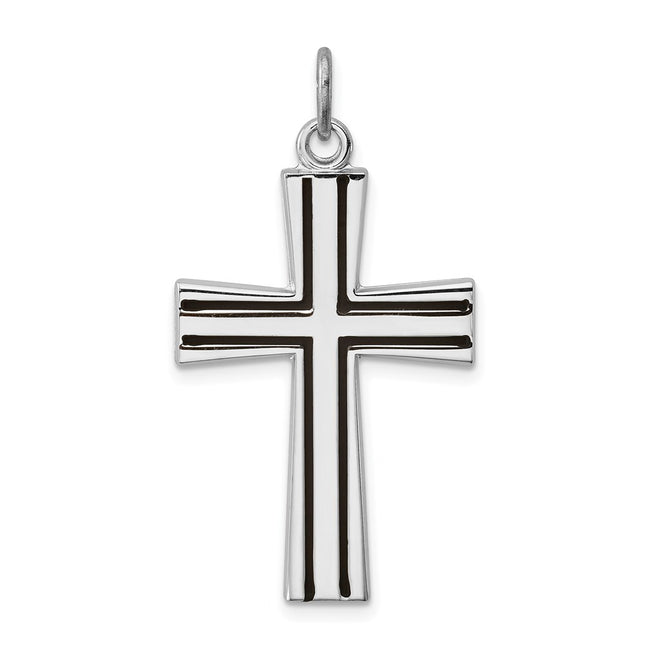 Sterling silver cross charm
