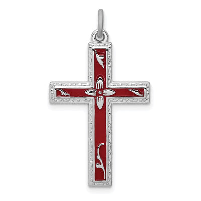 Sterling silver cross pendant