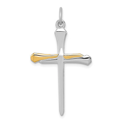 Sterling silver cross pendant