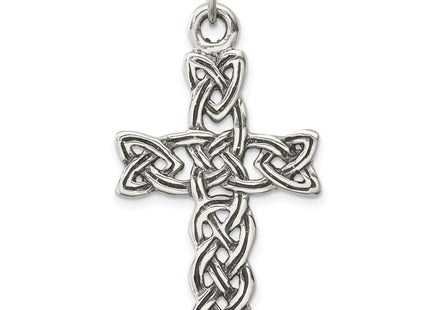 Sterling silver cross pendant