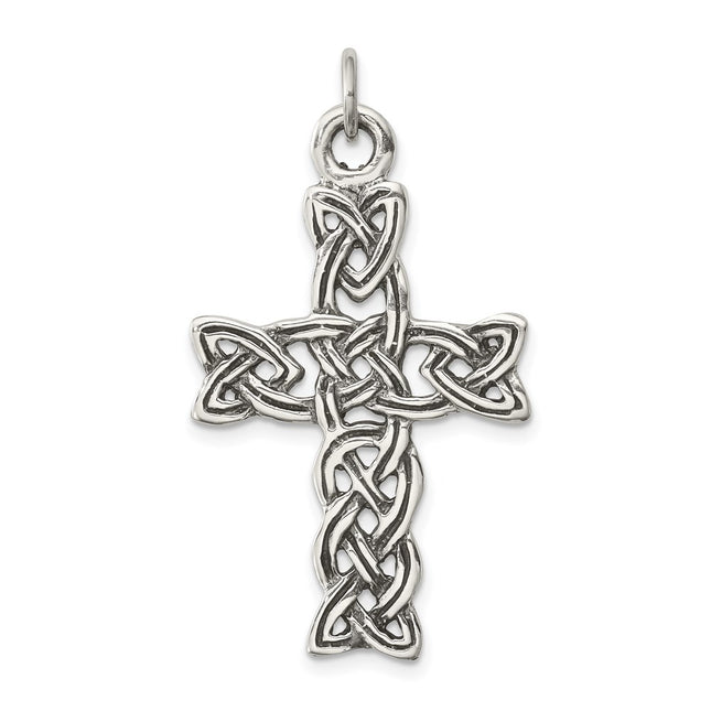 Sterling silver cross pendant