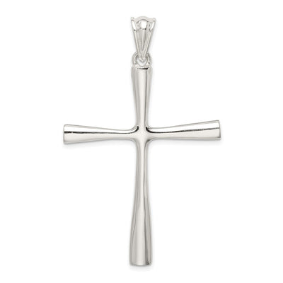 Sterling Silver Cross Pendant, 57 x 36mm