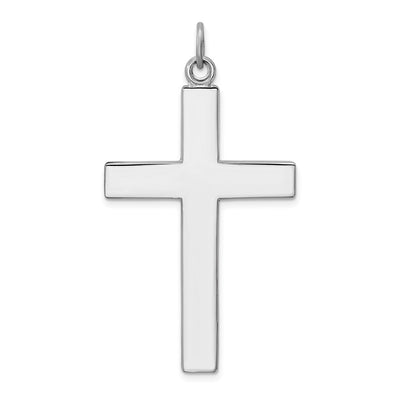Sterling silver cross pendant