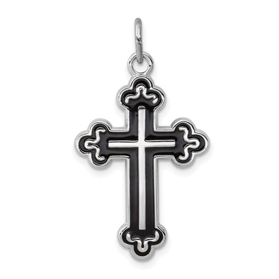 Sterling silver cross pendant