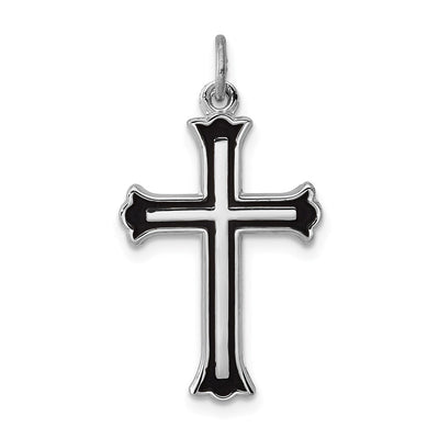 Sterling silver cross charm