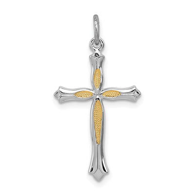 Sterling silver cross pendant