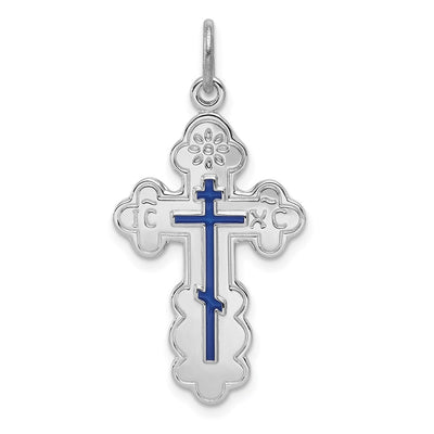 Sterling silver cross pendant
