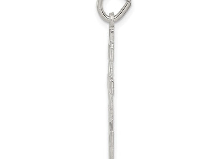 Sterling Silver Eastern Orthodox Cross Charm (Style QC3375)