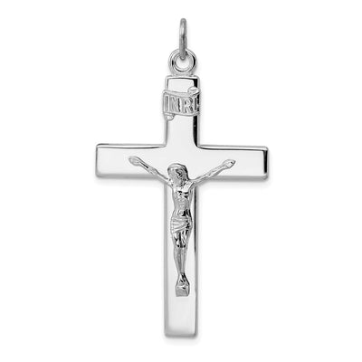 Sterling silver crucifix pendant