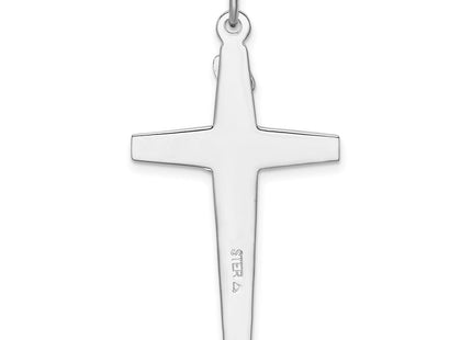 Sterling silver crucifix pendant, further view