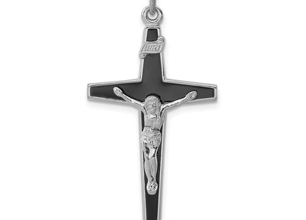 Sterling silver crucifix pendant
