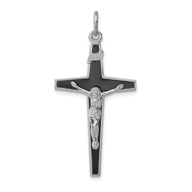 Sterling silver crucifix pendant