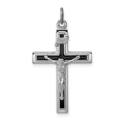 Sterling silver crucifix pendant