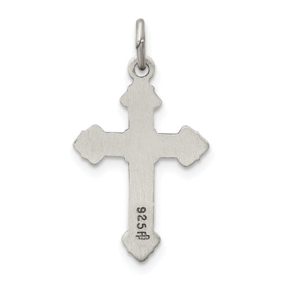 Sterling Silver Antiqued INRI Crucifix Pendant