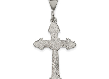 Sterling silver crucifix pendant, further view