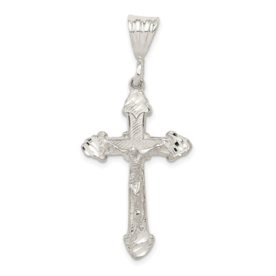 Sterling silver crucifix pendant