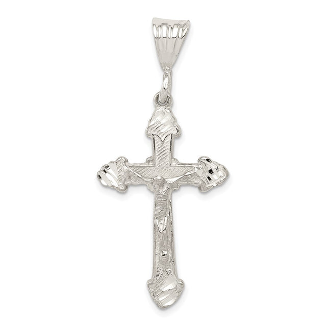 Sterling silver crucifix pendant
