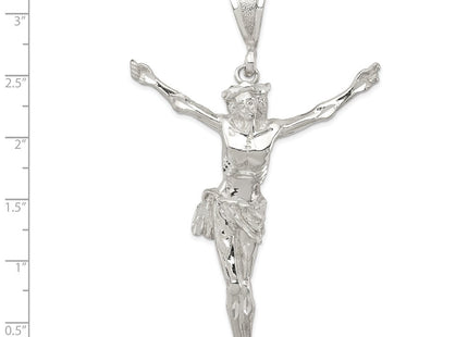 Sterling Silver Corpus (Crucified Christ) Pendant (Style QC3432)