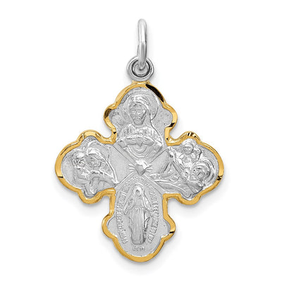 Sterling silver pendants & charm