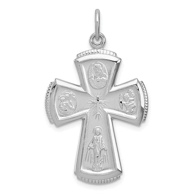 Sterling silver cross pendant