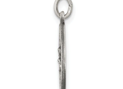 Sterling Silver Antiqued Our Lady of Perpetual Help Medal