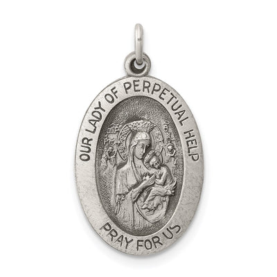 Sterling silver oval pendants & charm